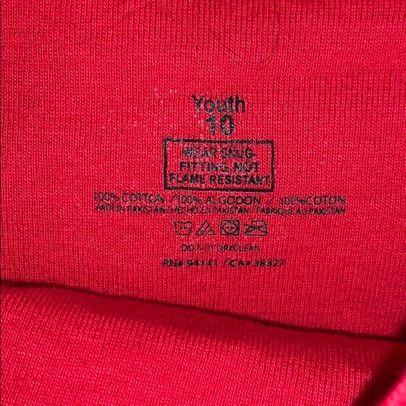 “Dear Santa” Pj’s, Kids Size 8/10 - Picture 3 of 6